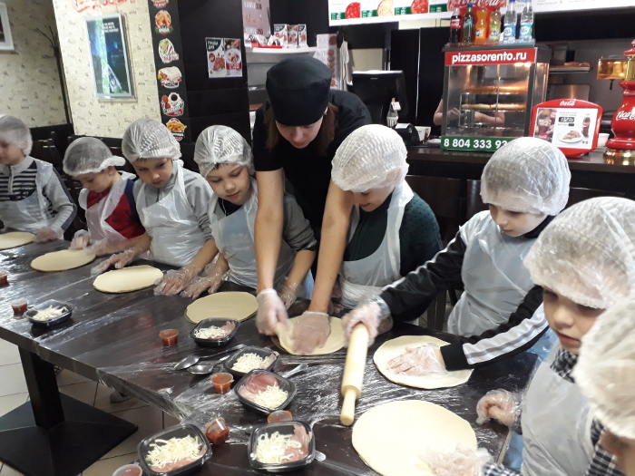 Мастер-класс по приготовлению пиццы, для детей, Саранск
