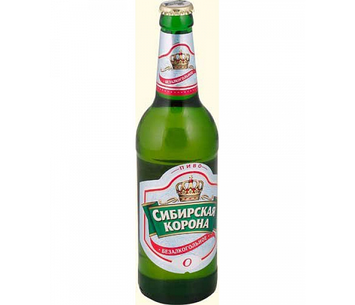 Пиво Сибирская Корона безалкогольное